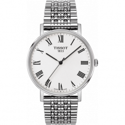 RABAT ZEGAREK TISSOT T-Classic T109.410.11.033.00. Szare zegarki męskie TISSOT, ze stali. W wyprzedaży za 968,00 zł.