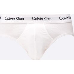 Calvin Klein Underwear - Slipy (3 pack). Niebieskie slipy męskie Calvin Klein Underwear, s, bez wzorów, z elastanu. W wyprzedaży za 139,90 zł.