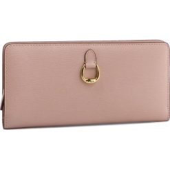 Duży Portfel Damski LAUREN RALPH LAUREN - Bennington 432688520017 Mellow Pink. Różowe portfele damskie marki Lauren Ralph Lauren, bez wzorów, ze skóry. Za 599,00 zł.