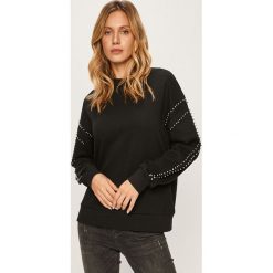 Tally Weijl - Bluza. Czarne bluzy damskie TALLY WEIJL, s, bez wzorów, z bawełny, bez rękawów, bez kaptura. W wyprzedaży za 79,90 zł.