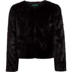 Benetton JACKET Kurtka przejściowa black. Czarne kurtki dziewczęce Benetton, z poliesteru. Za 179,00 zł.