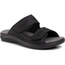 Klapki GO SOFT - MI20-BARA Black. Czarne klapki męskie GO SOFT, ze skóry, bez zapięcia. Za 119,99 zł.