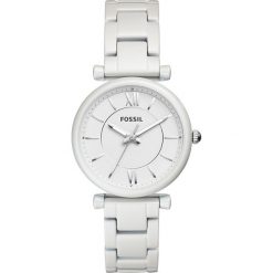 Zegarek FOSSIL - Carlie ES4401 White/White. Białe zegarki damskie marki Fossil, ze stali. Za 649,00 zł.