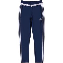 Chinosy chłopięce: Adidas Spodnie juniorskie Tiro 15 granatowe r. 128 (S27125)