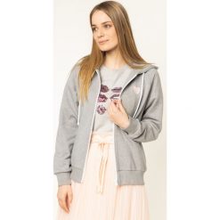 Bluza Escada Sport Boika 5032006. Szare bluzy sportowe damskie Escada Sport, l, bez wzorów, z bawełny, bez rękawów, bez kaptura. W wyprzedaży za 779,00 zł.