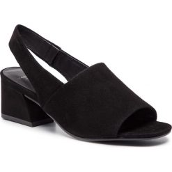 Sandały VAGABOND - Elena 4735-040-20 Black. Czarne klapki damskie marki Vagabond, bez wzorów, ze skóry, bez obcasa, na obcasie. Za 379,00 zł.