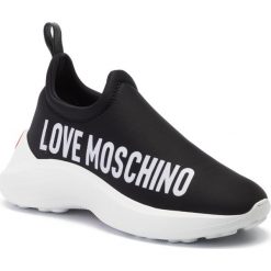 Sneakersy LOVE MOSCHINO - JA15206G18IO0000 Nero. Czarne półbuty damskie Love Moschino, z tworzywa sztucznego. Za 839,00 zł.