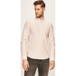 Calvin Klein - Koszula K10K105280. Różowe koszule męskie Calvin Klein, xl, bez wzorów, z bawełny, casualowe, button down, z długim rękawem. Za 299,90 zł.