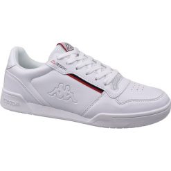 Kappa Marabu 242765-1020 44 Białe. Białe buty sportowe męskie Kappa, ze skóry, bez zapięcia. W wyprzedaży za 109,99 zł.