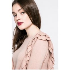 Pepe Jeans - Sweter Ichi. Szare bez kategorii marki Pepe Jeans, s, z bawełny, z okrągłym kołnierzem. W wyprzedaży za 159,90 zł.
