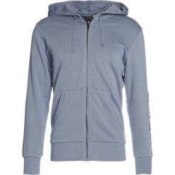 Bluzy męskie: adidas Performance Bluza rozpinana raw steel/collegiate navy
