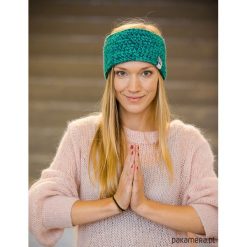 Opaska Handmade Turkusy. Opaski damskie Pakamera, bez wzorów, z polaru. Za 79,00 zł.