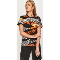 Puma - T-shirt. Bluzki damskie Puma, s, bez wzorów, z elastanu, casualowe, z okrągłym kołnierzem, z krótkim rękawem. Za 139,90 zł.