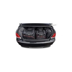 BMW 7 E65, 2001-2008 TORBY DO BAGAŻNIKA 4 SZT KJUST - 7007059. Torby podróżne KJUST, bez wzorów, z kauczuku, klasyczne. Za 1289,00 zł.