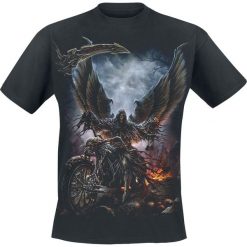 T-shirty męskie z nadrukiem: Spiral Ride Or Die T-Shirt czarny