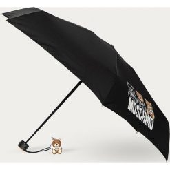 Moschino - Parasol. Czarne parasole MOSCHINO, bez wzorów. Za 269,90 zł.