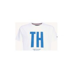 T-shirty z krótkim rękawem Tommy Hilfiger MW0MW09823 BIG TH. Szare t-shirty męskie TOMMY HILFIGER, s, bez wzorów, bez kołnierzyka, krótkie. Za 131,30 zł.