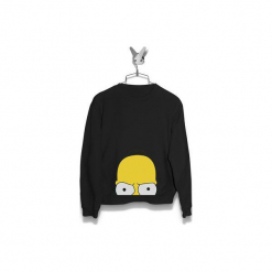 Bluza Przyczajony Homer Męska. Czarne bluzy męskie Failfake, m. Za 160,00 zł.