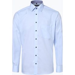 Eterna Modern Fit - Koszula męska niewymagająca prasowania, niebieski. Niebieskie koszule męskie non-iron marki Eterna Modern Fit, m, klasyczne, z klasycznym kołnierzykiem. Za 149,95 zł.