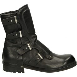 Botki męskie: Botki męskie - 409204 NERO