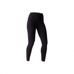 Legginsy slim Gym & Pilates 100 Stretch damskie. Czarne legginsy damskie do fitnessu DOMYOS, l, z bawełny. Za 19,99 zł.