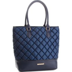 Torebka MONNARI - BAGB300-013 Navy. Niebieskie torebki klasyczne damskie Monnari, z materiału. W wyprzedaży za 199,00 zł.