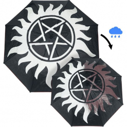 Supernatural Anti Possession Parasol standard. Szare parasole Supernatural. Za 79,90 zł.
