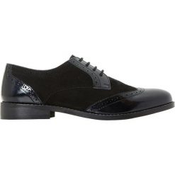 Dune London FOXXY Eleganckie buty black. Czarne półbuty damskie marki Dune London, eleganckie, bez obcasa, na sznurówki. Za 419,00 zł.
