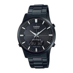 Zegarek Casio Męski LCW-M170DB-1AER Solar Wave Ceptor czarny. Czarne zegarki męskie CASIO. Za 1628,99 zł.