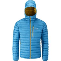 Kurtki sportowe męskie: RAB Męska Kurtka Puchowa Microlight Alpine Jacket Niebieska r. L
