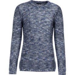 Roberto Collina CREWNECK Sweter blue melange. Niebieskie swetry klasyczne męskie marki Roberto Collina, m, z bawełny. W wyprzedaży za 503,40 zł.