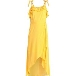 Długie sukienki: Second Female CHILLI STRAP DRESS Długa sukienka golden cream