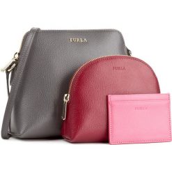 Torebka FURLA - Boheme 928640 E EQ35 ARE Mercurio/Ciliegia/Ortensia. Szare listonoszki damskie marki Furla. W wyprzedaży za 599,00 zł.