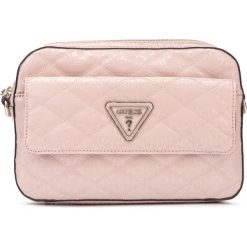 Guess Astrid Cross body bag Beżowy. Brązowe torebki klasyczne damskie Guess, w paski, z poliesteru, bez dodatków. Za 555,95 zł.