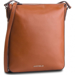 Torebka COCCINELLE - DQ0 Lulin Soft E1 DQ0 15 01 01 Brule W74. Pomarańczowe listonoszki damskie marki Coccinelle, ze skóry, na ramię. Za 949,90 zł.