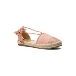 DEEZEE WS56700-6 Różowy. Różowe espadryle damskie DeeZee, bez wzorów, z materiału, bez obcasa. Za 79,99 zł.