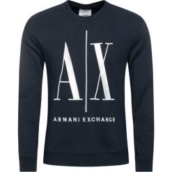 Bluza Armani Exchange 8NZMPA ZJ1ZZ 1510. Niebieskie bluzy męskie Armani Exchange, xxl, bez wzorów, z bawełny, bez kołnierzyka, bez rękawów, bez kaptura. W wyprzedaży za 339,00 zł.