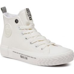 Trampki BIG STAR - GG274294 White. Białe półbuty damskie BIG STAR, bez wzorów, z gumy, bez zapięcia. Za 149,00 zł.