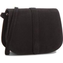 Torebka UNISA - Zdina Ks Black. Czarne listonoszki damskie marki Unisa, ze skóry, zdobione. Za 379,00 zł.