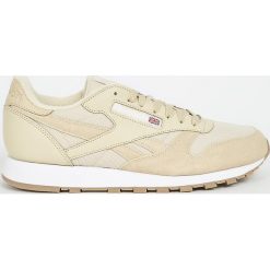 Reebok Classic - Buty Cl Leather Estl. Szare buty sportowe męskie Reebok Classic, ze skóry, na sznurówki, reebok classic. W wyprzedaży za 179,90 zł.