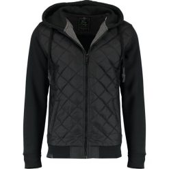Bluzy męskie: Key Largo ESTATE Bluza rozpinana black