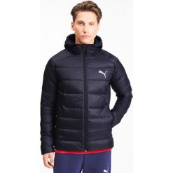Puma Kurtka Niebieski. Niebieskie płaszcze męskie Puma, s, bez wzorów, z materiału, bez kaptura. Za 602,95 zł.