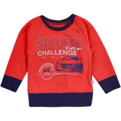 Garnamama Chłopięca Bluza 74 Czerwony/Niebieski. Czerwone bluzy chłopięce marki Garnamama, z bawełny. Za 19,00 zł.