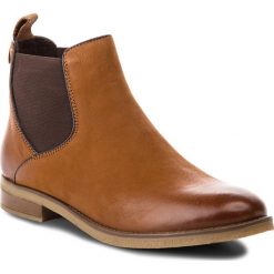 Sztyblety LASOCKI - WI23-DALIA-02 Camel. Pomarańczowe kozaki damskie Lasocki, ze skóry, bez obcasa, bez zapięcia. Za 179,99 zł.