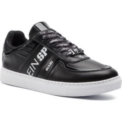 Sneakersy PLEIN SPORT - Lo-Top Sneakers Tiger S19S MSC1869 STE003N Black 02. Czarne sneakersy męskie Plein Sport, bez zapięcia. W wyprzedaży za 689,00 zł.