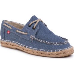 Espadryle BIG STAR - FF174546 Blue. Niebieskie espadryle męskie BIG STAR, na co dzień, bez wzorów, z tworzywa sztucznego, retro, bez zapięcia. Za 129,00 zł.