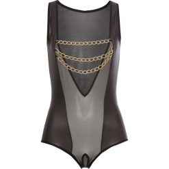 Bluzki body: Body ze stringami „ouvert” bonprix czarny