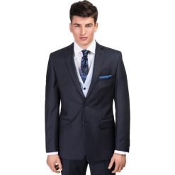 Marynarka LEONARDO GGGS900015. Białe marynarki męskie Giacomo Conti, s, bez wzorów, z wełny, eleganckie. Za 999,00 zł.