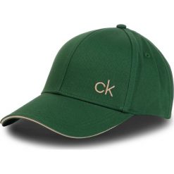 Czapka z daszkiem CALVIN KLEIN - Contrats Edge Cap K50K504470 312. Zielone czapki męskie marki Calvin Klein. Za 159,00 zł.