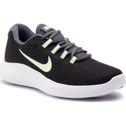 Buty NIKE - Lunarconverge 852469 008 Black/Barely Volt/Dark Grey. Czarne buty sportowe damskie Nike, bez wzorów, z tworzywa sztucznego, sportowe, na fitness i siłownię. W wyprzedaży za 229,00 zł.